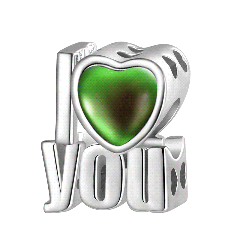 "I Love You" Mood Charm