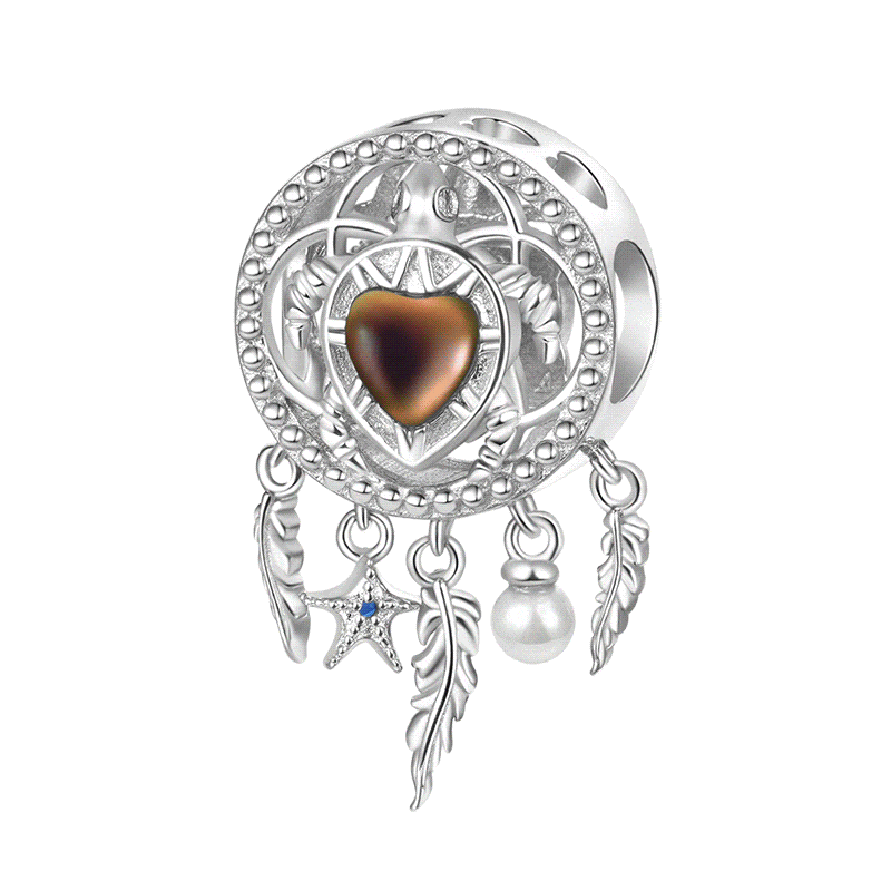 Sea Turtle Dreamcatcher Mood Charm