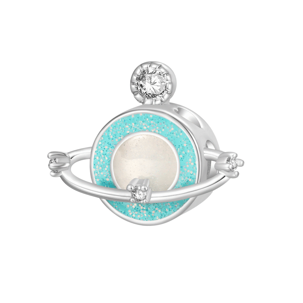 Planet Glow-in-the-Dark Charm