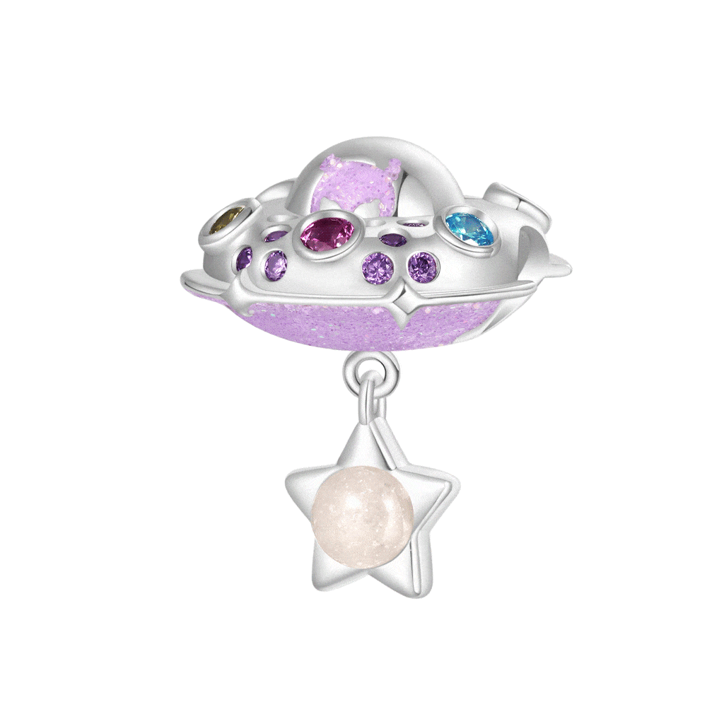 Aerospace UFO Charm