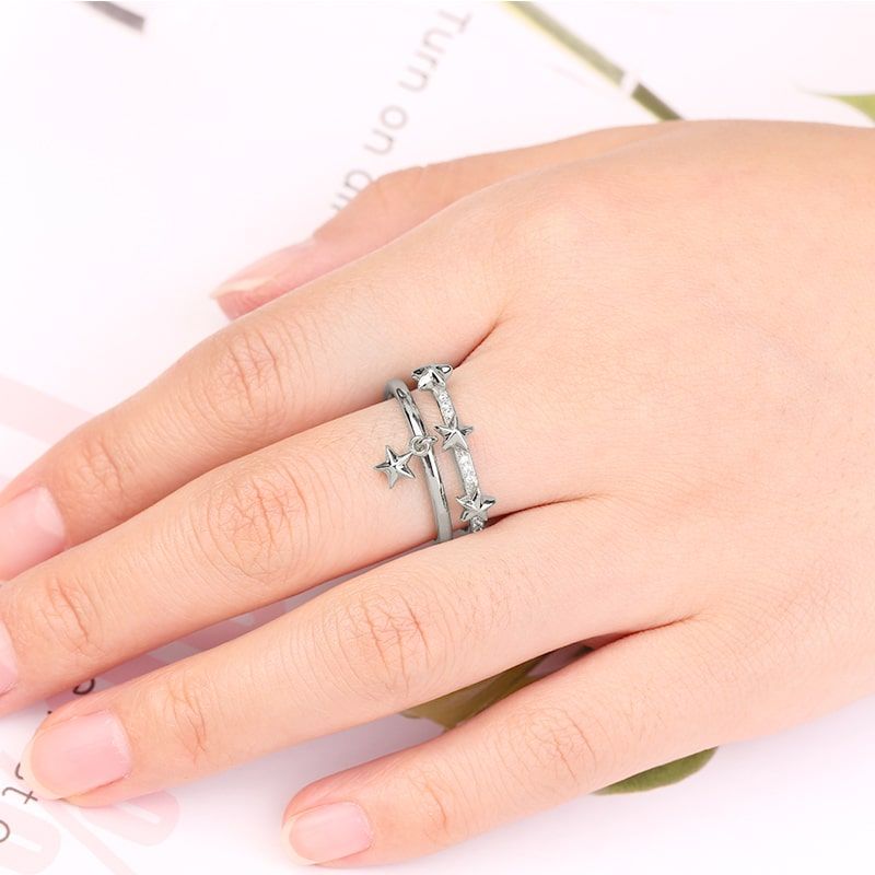 Star Adjustable Ring