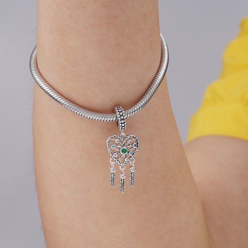 Colorful Dreamcatcher Pendant