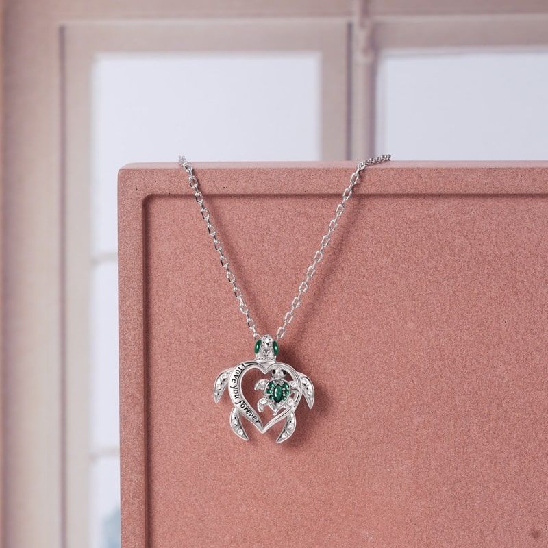 Turtle Parent-child Necklace