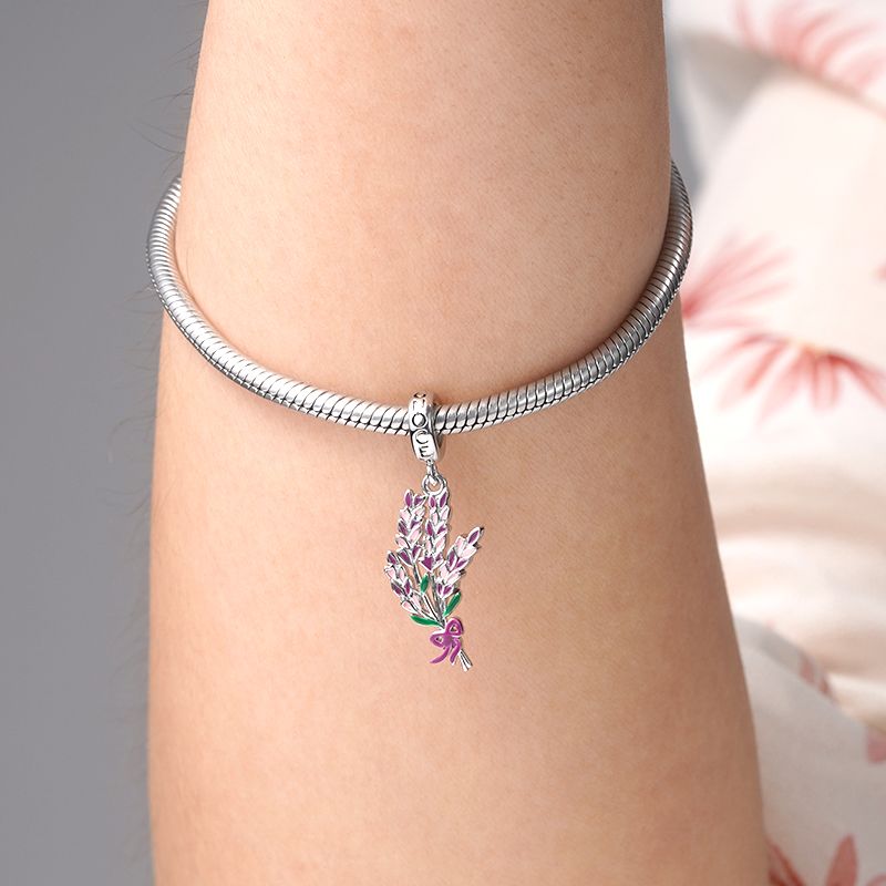 Lavender Flower Pendant