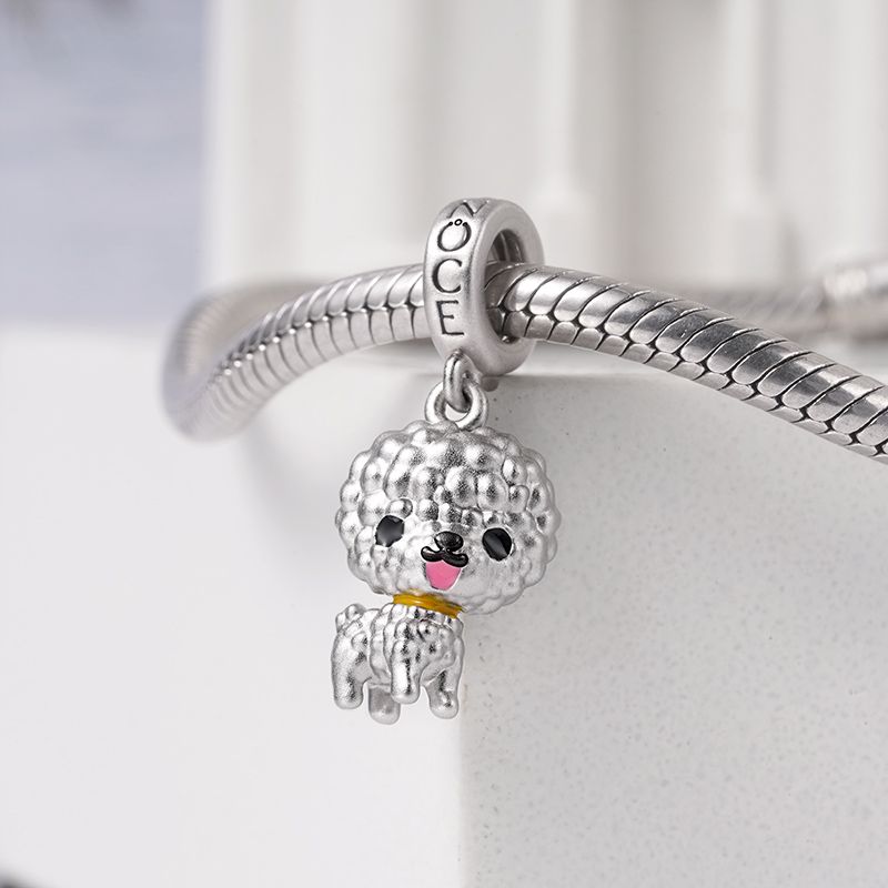 Bichon Puppy Pendant