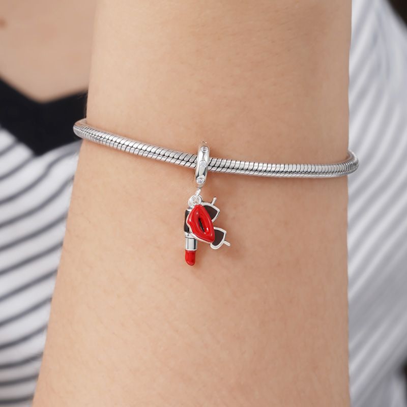 Lipstick & Sunglasses Pendant