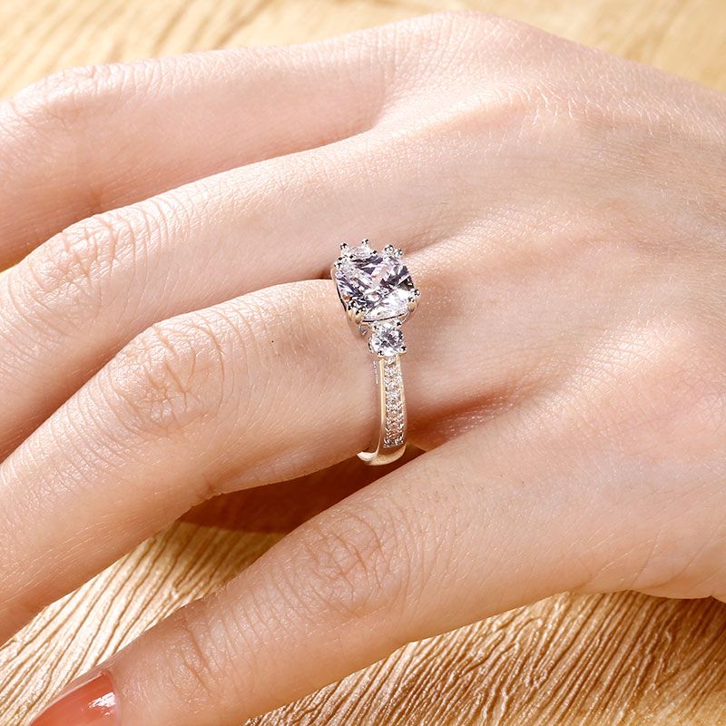Customized Ring With Cz