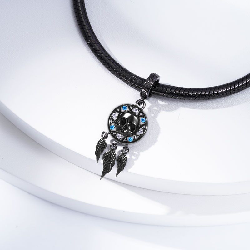 Skull Dreamcatcher Pendant