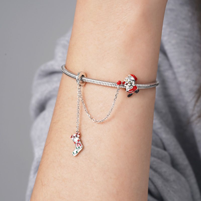 Santa & Christmas Stocking