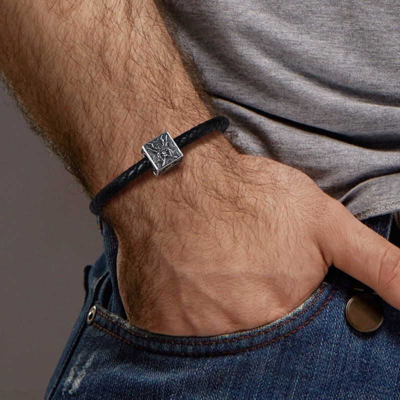 Samurai and Mount Fuji Charm Bracelet