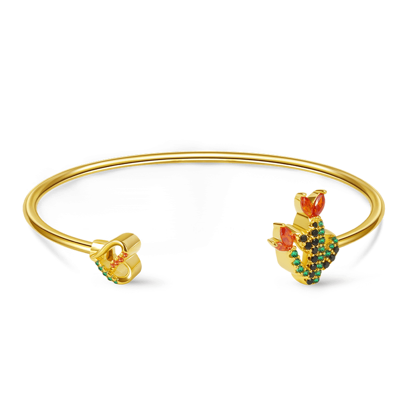 Blooming Cactus Bangle