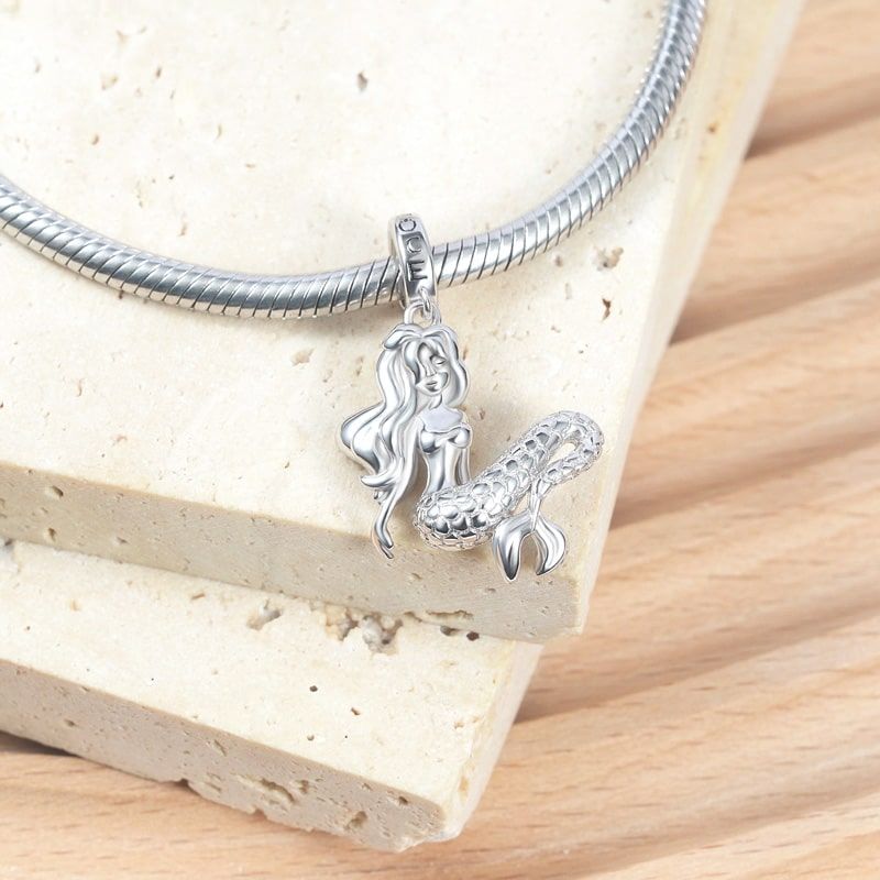 Sleeping Mermaid Pendant