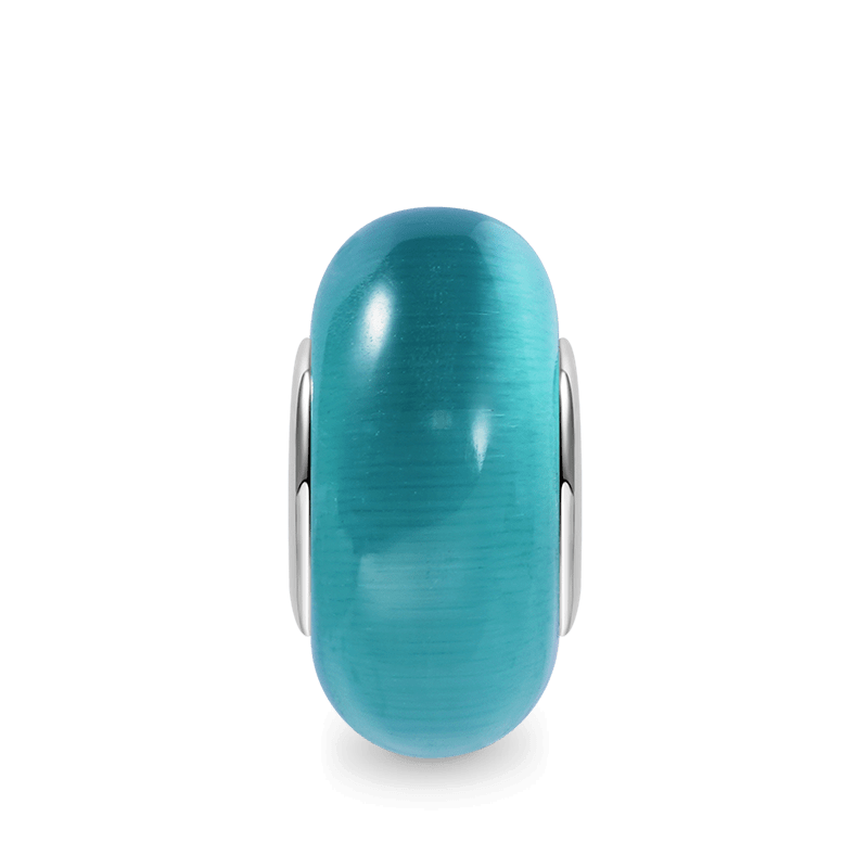 Cats Eye Natural Stone Charm