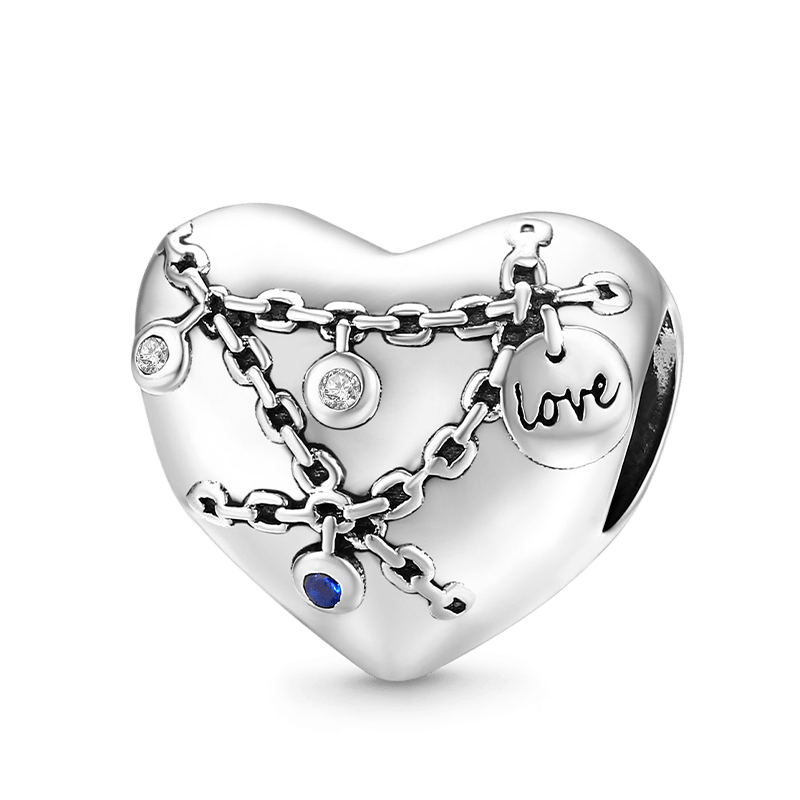 Heart Chain Charm