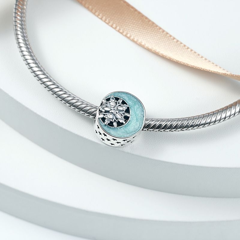 Snow Moon Night Charm