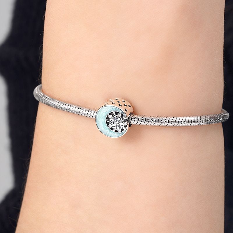 Snow Moon Night Charm