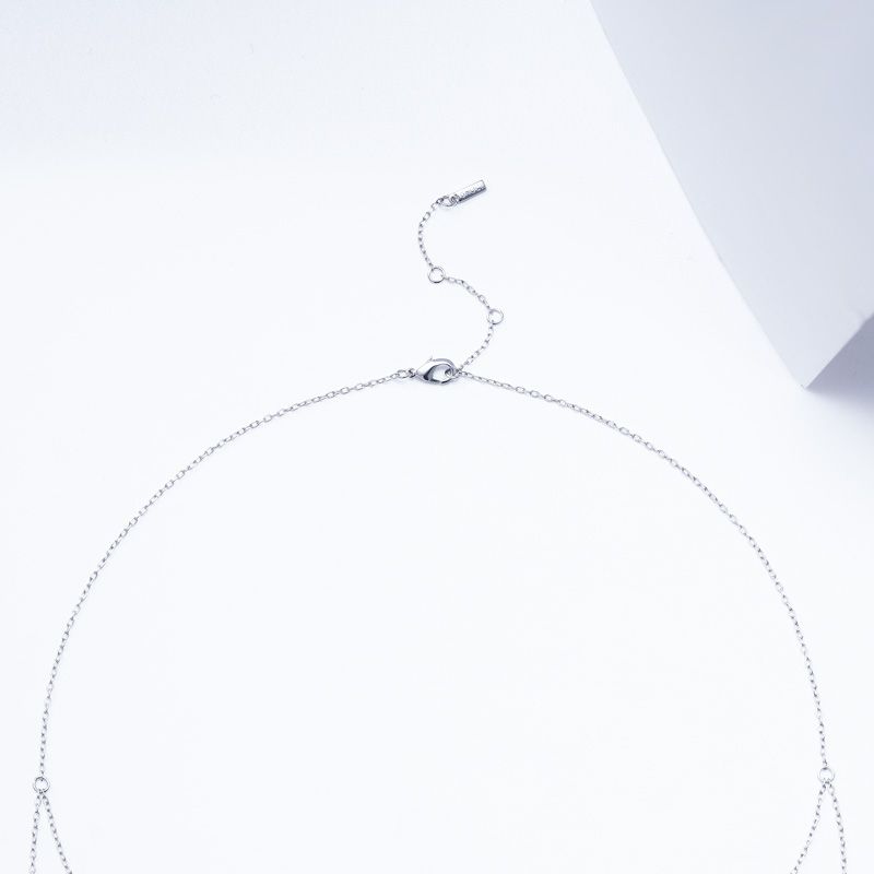 Daisy Beaded Stacking Necklace