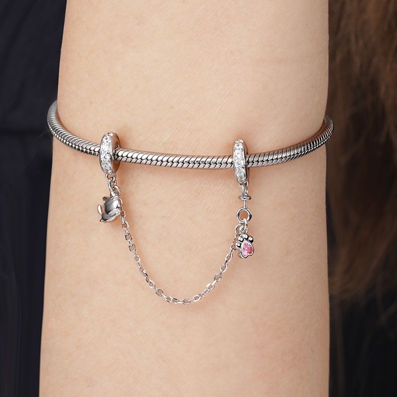 Cat & Paw Safety Chain