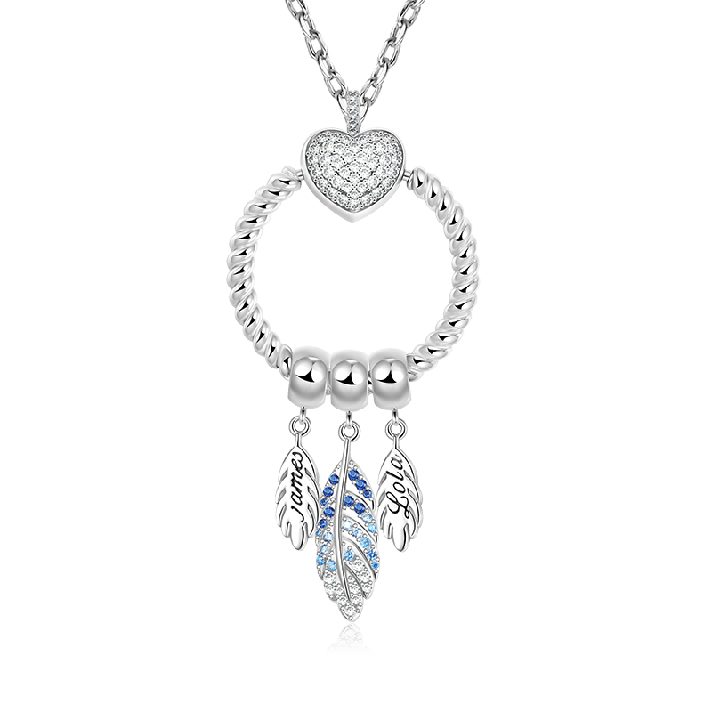 O Pendant Personalized Necklace