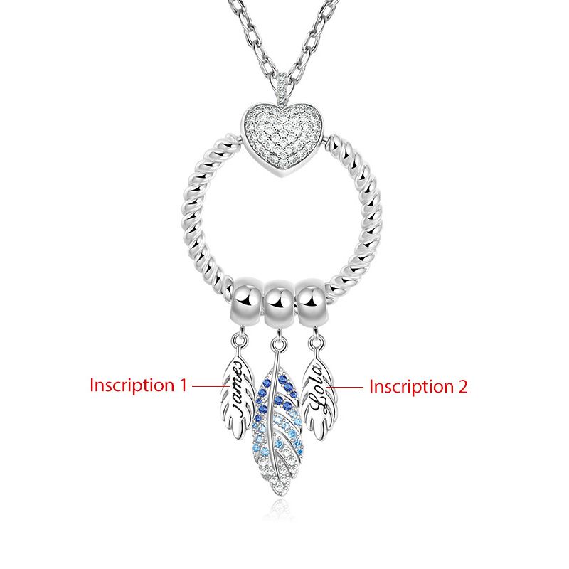 O Pendant Personalized Necklace