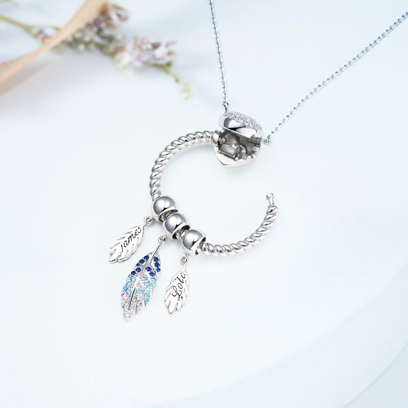 O Pendant Personalized Necklace