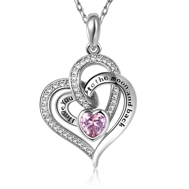 Endless Love Hearts Pendant