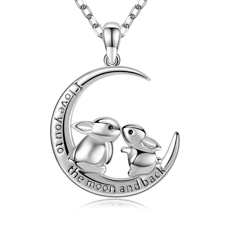 Love You To The Moon&Back Necklace