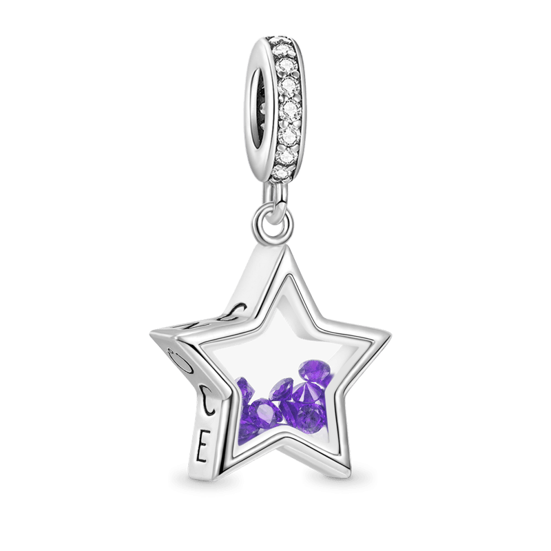 Star Birthstone Pendant