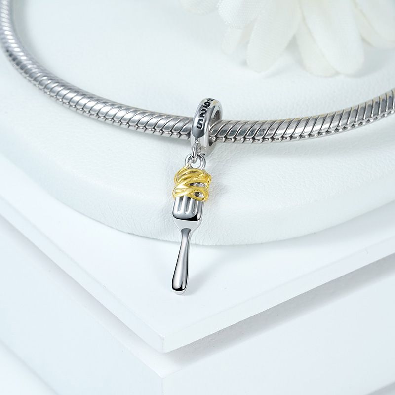 Fork & Pasta Pendant