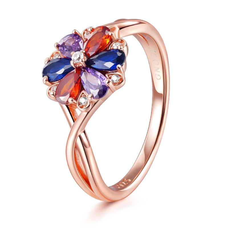 Color Flower Ring