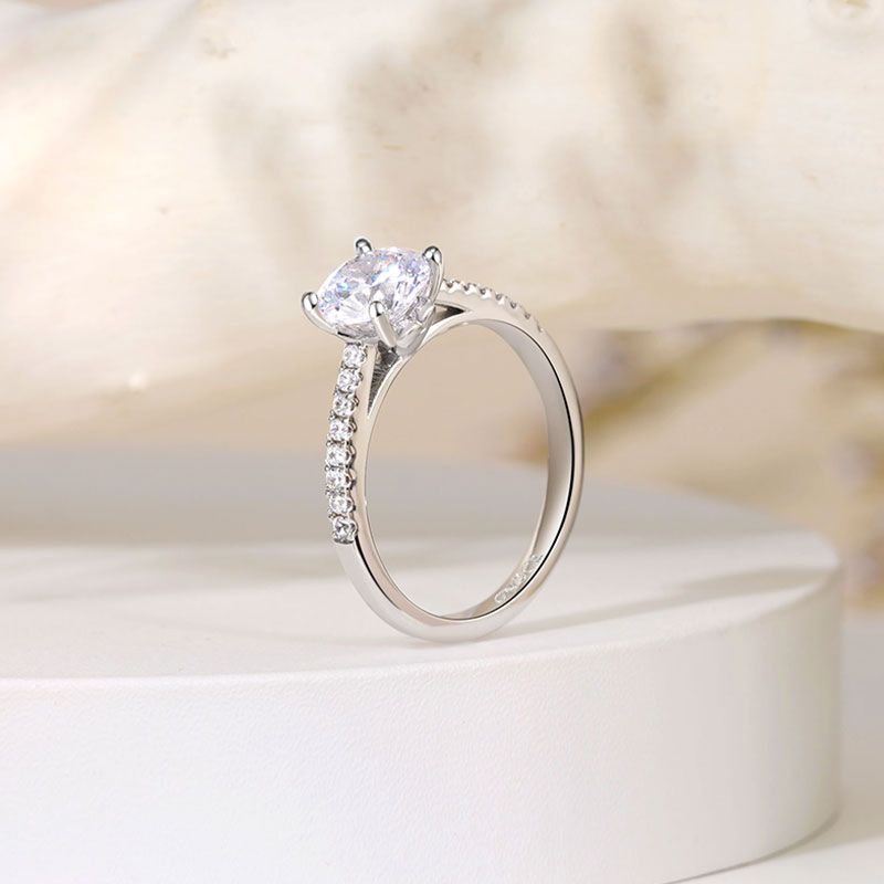 Round Solitaire Ring