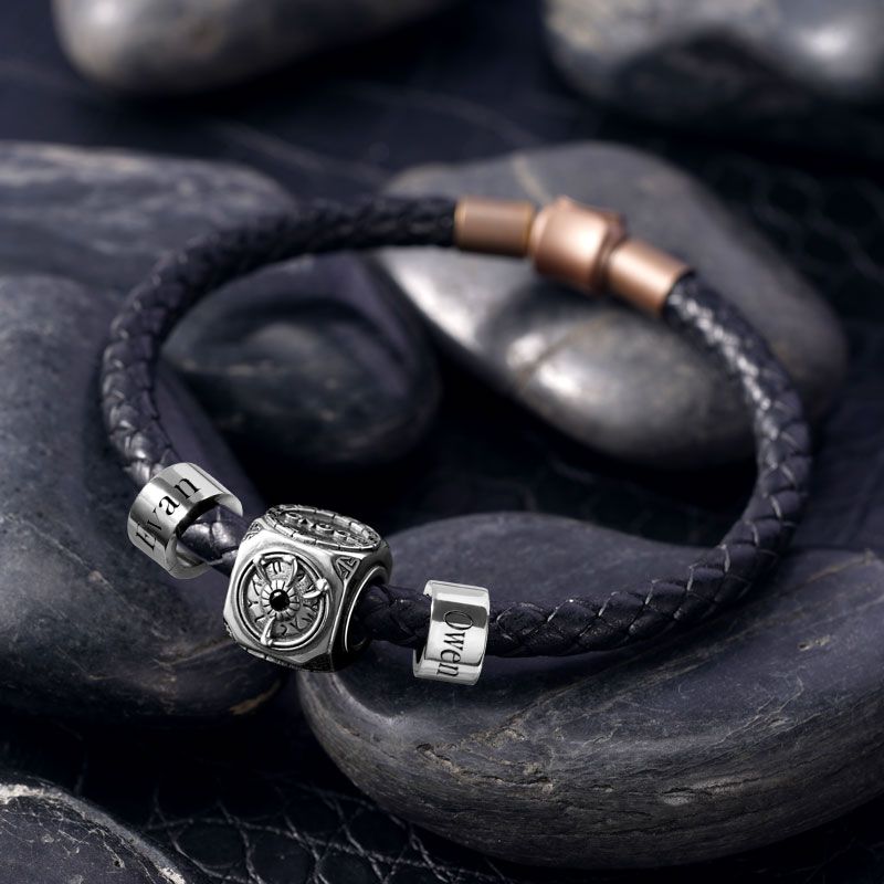 Eye & Customized Charms Bracelet