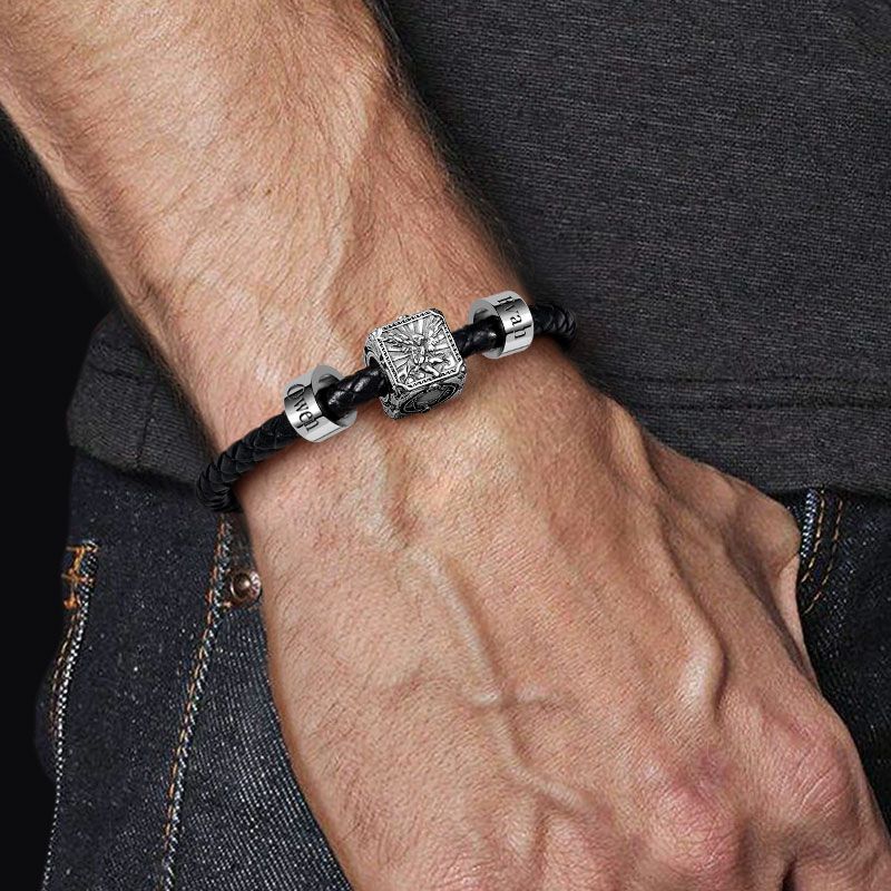 Victory Angel & Customized Charms Bracelet