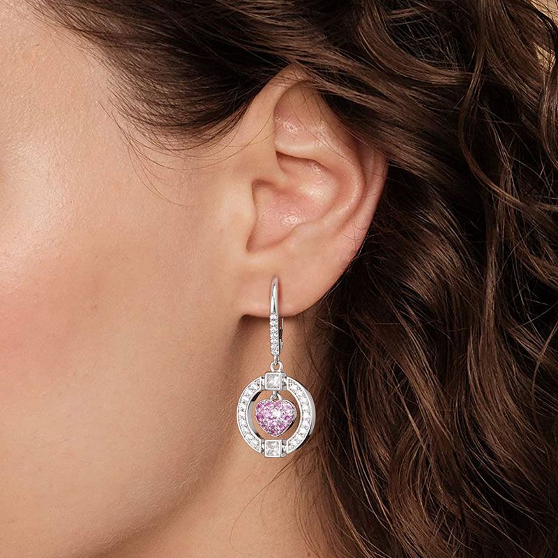 Heart Dangle Earrings