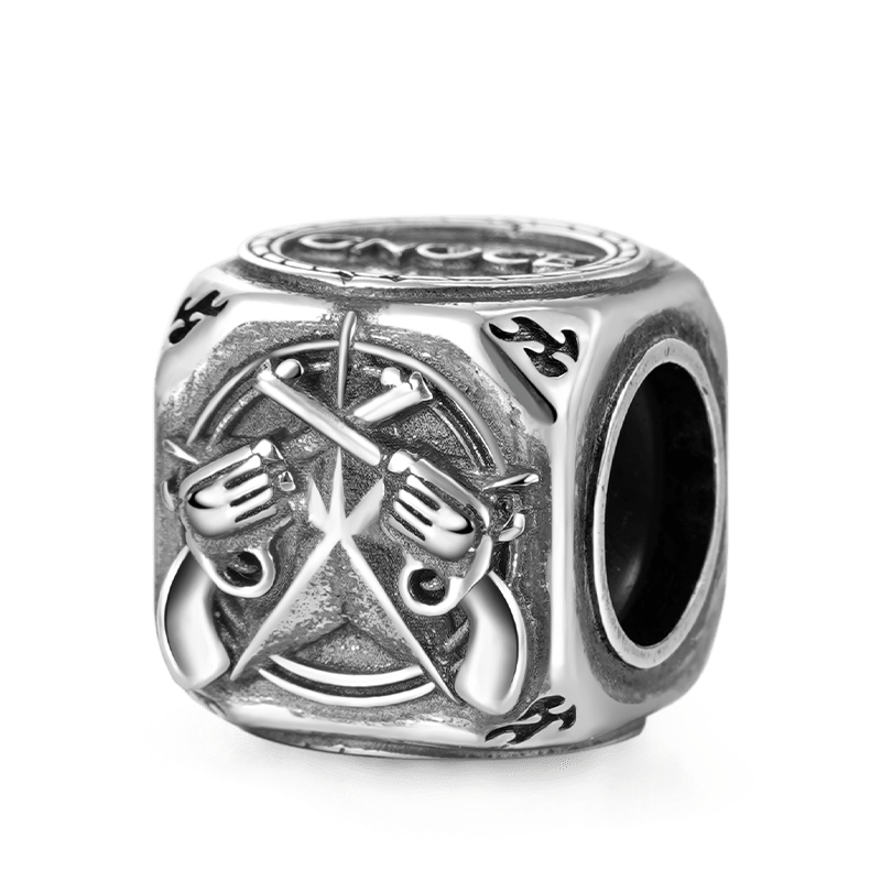 Revolver Charm Bracelet