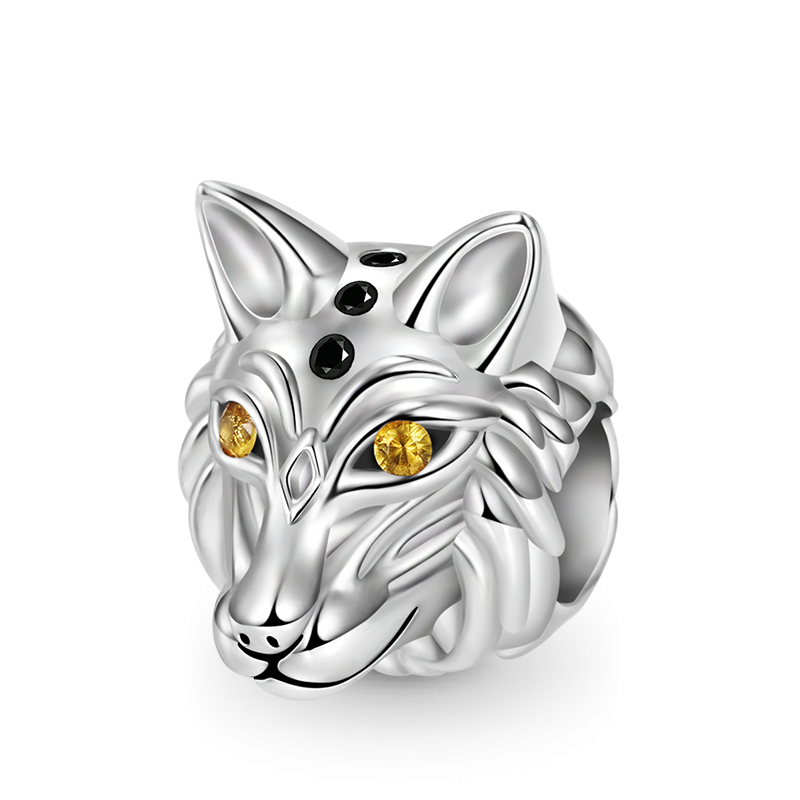 Animal Wolf Charm