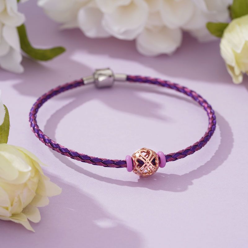 Pink Purple Basic Bracelet