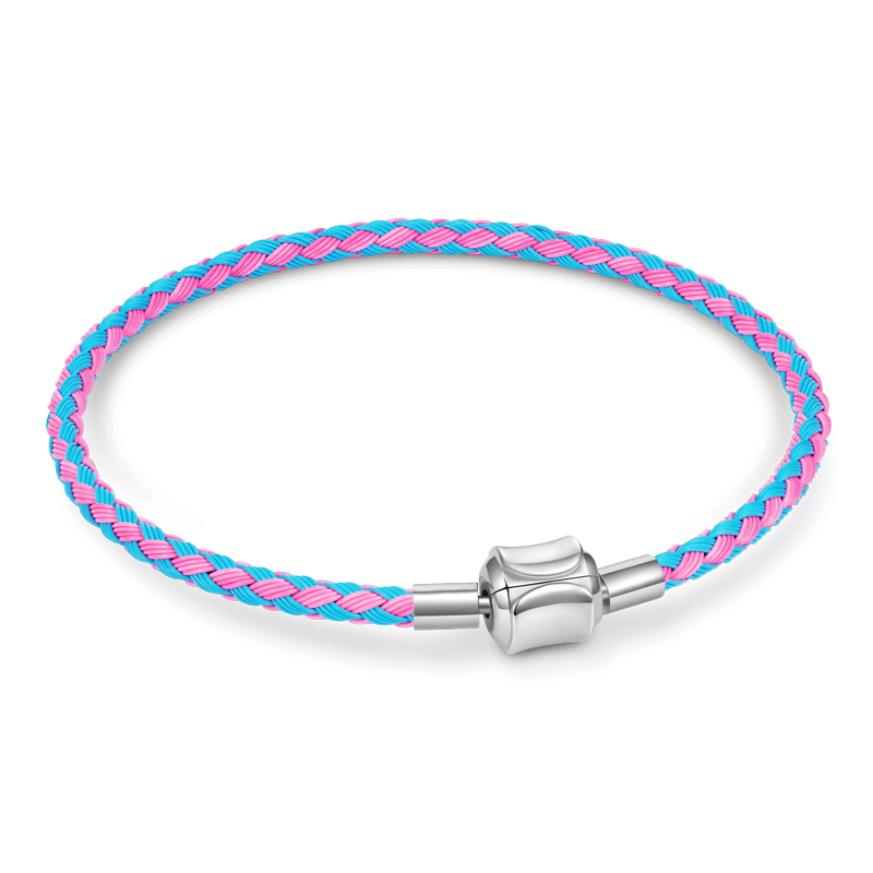 Blue Pink Basic Bracelet