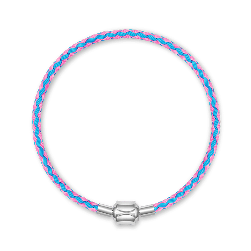 Blue Pink Basic Bracelet