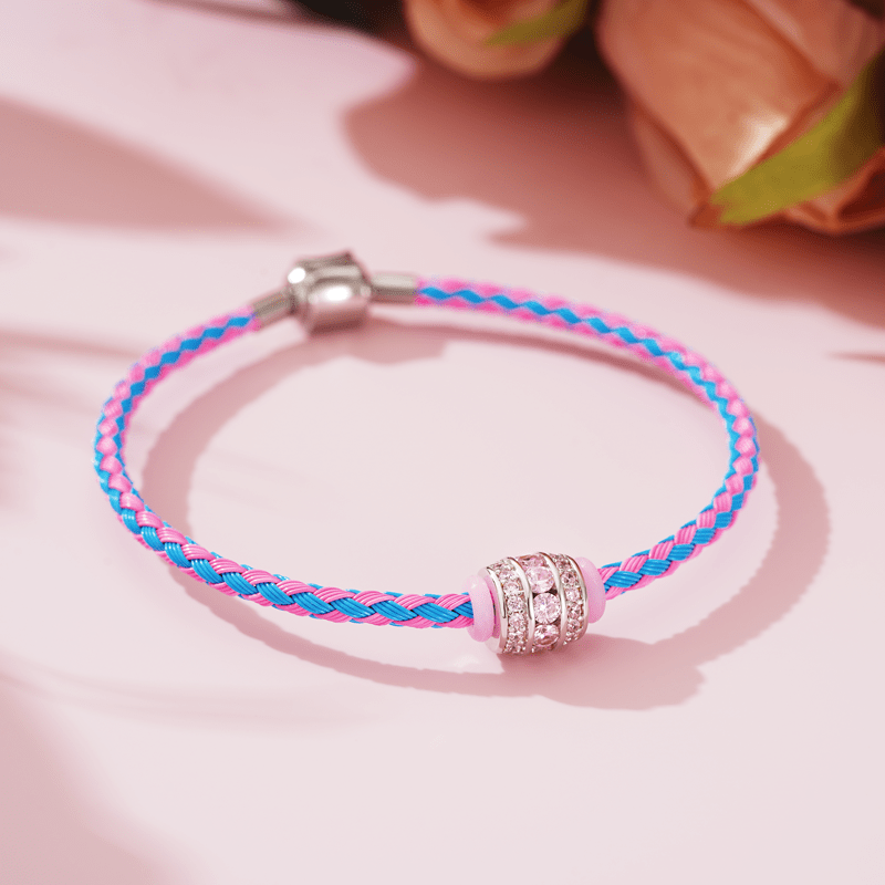 Blue Pink Basic Bracelet