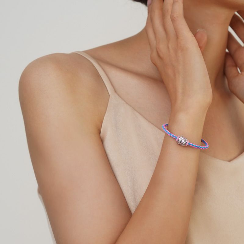 Blue Pink Basic Bracelet