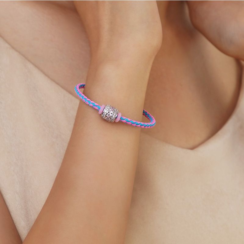 Blue Pink Basic Bracelet