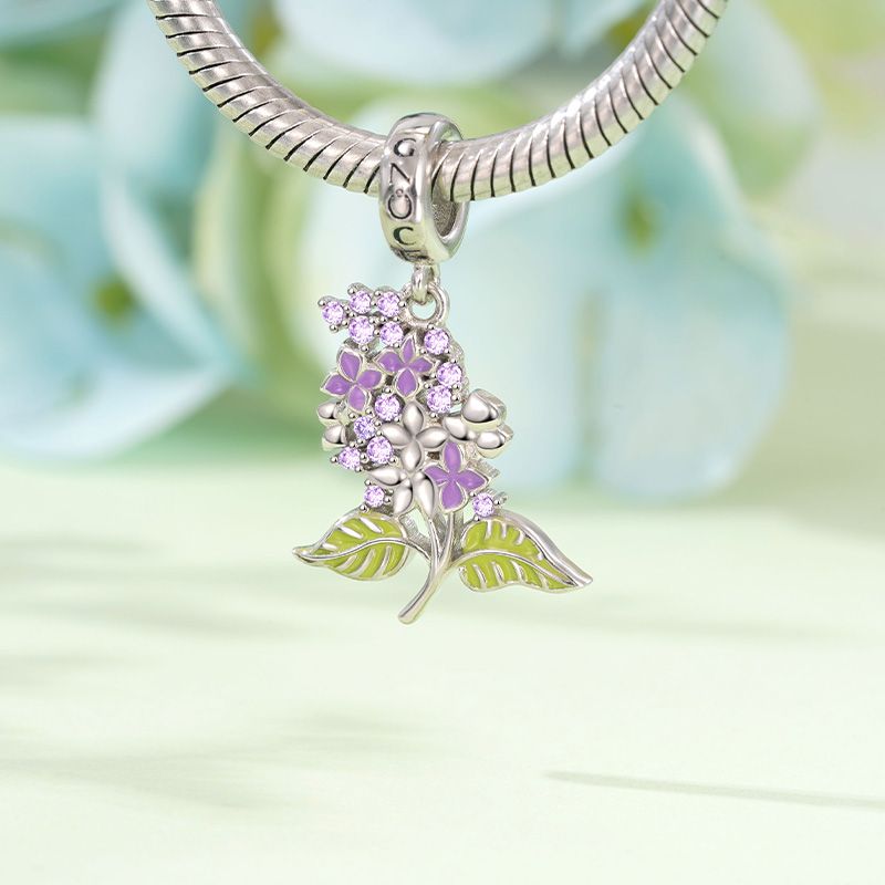 Lilac Flower Pendant