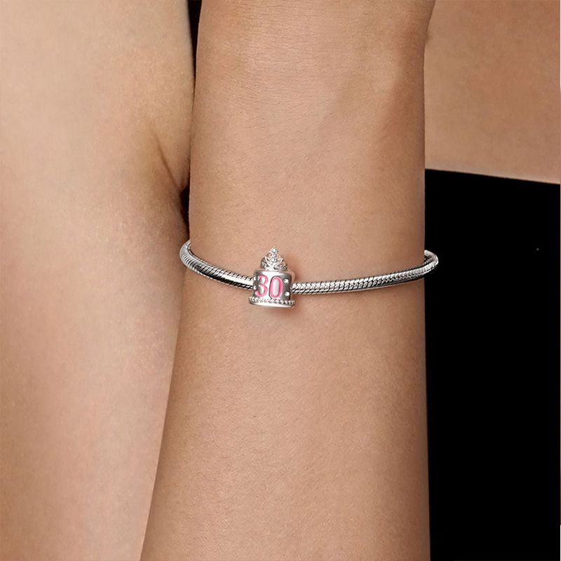 30th Birthday Cake Charm