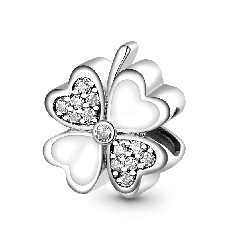 Four-leaf Clover Engravable Charm