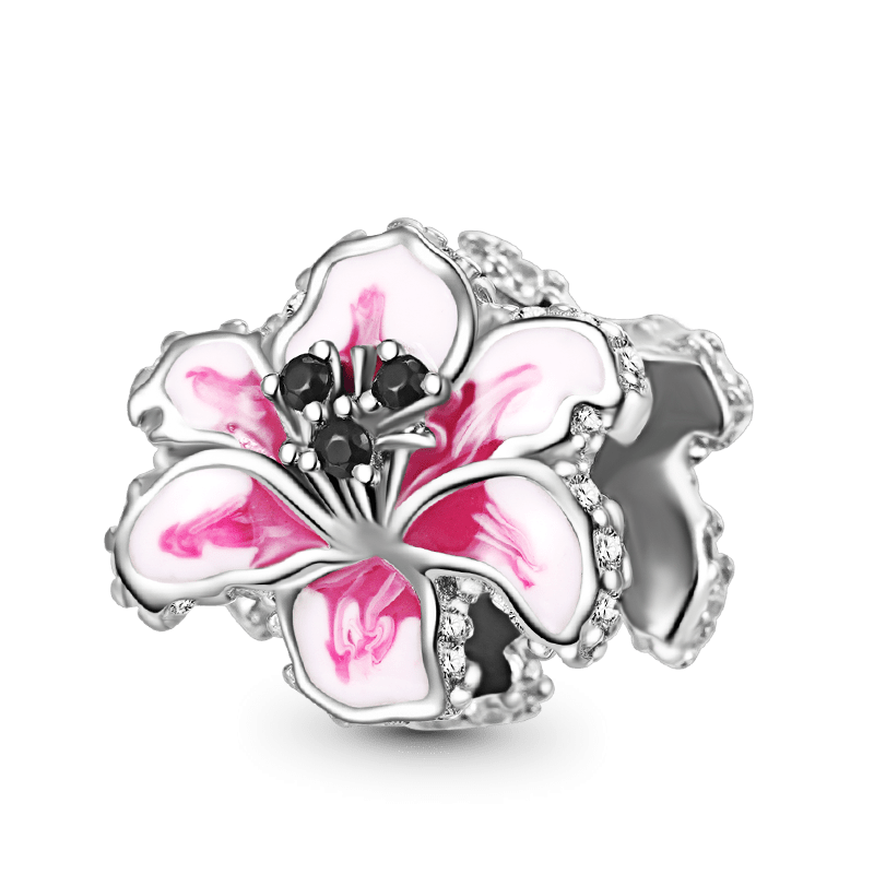 Pink Lily Charm