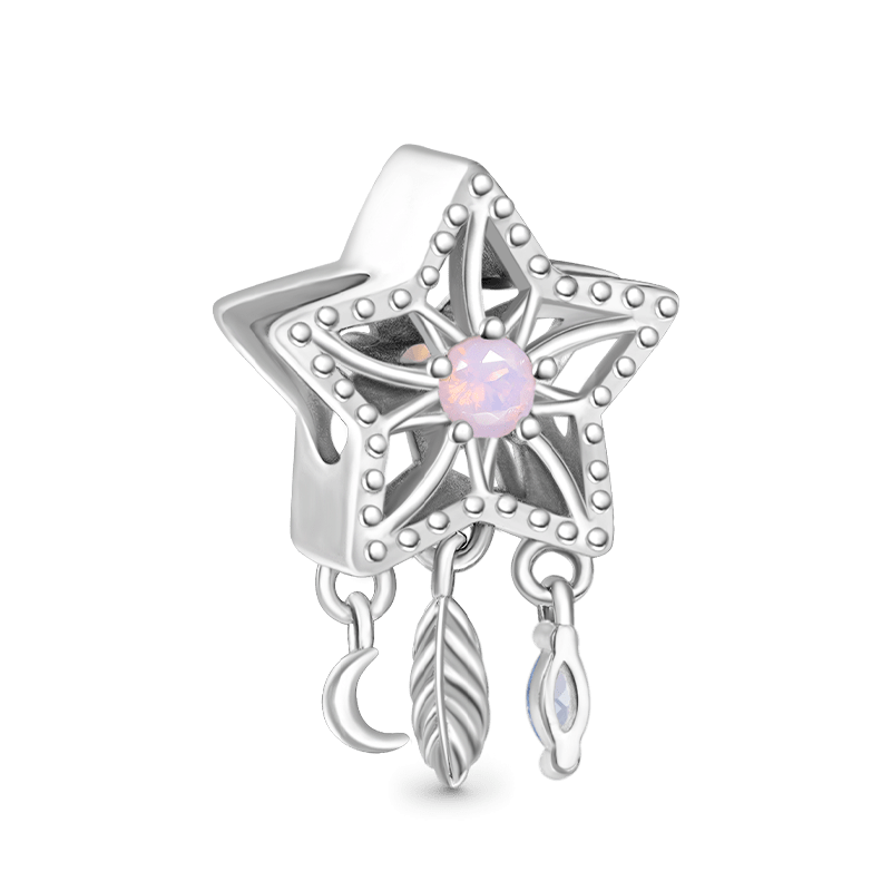 Star Dream Catcher Charm