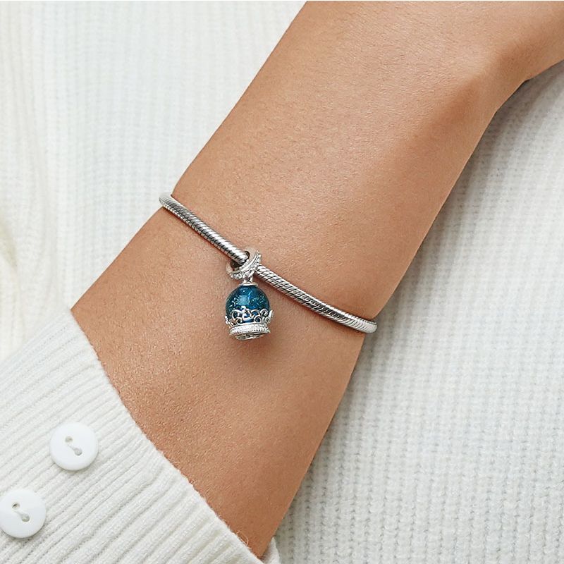 Blue Fantasy Ball Pendant