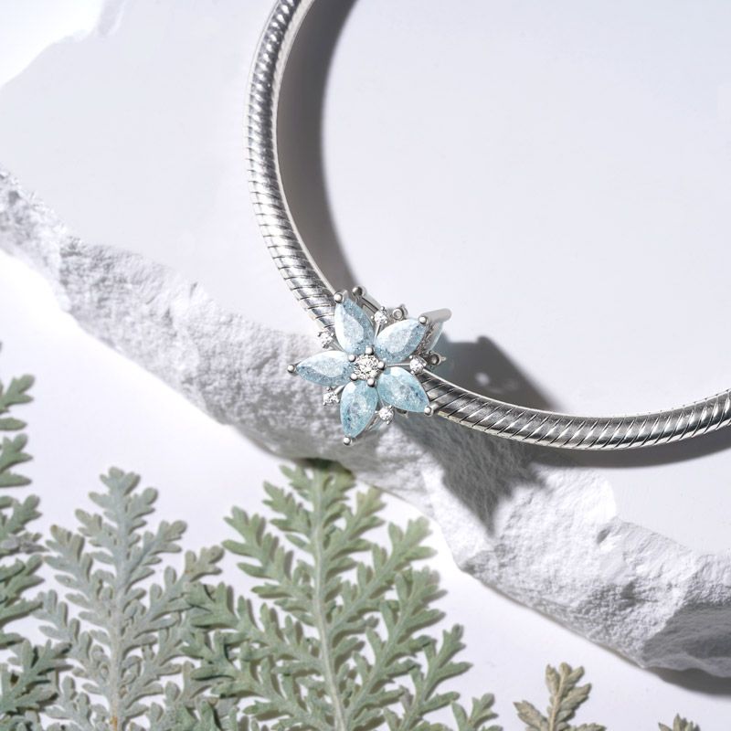 Winter Snowflake Charm