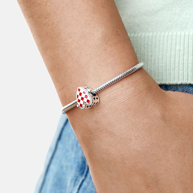 Magic Clock Heart Charm